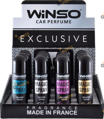 Планшет ароматизаторов Winso Magic Spray Exclusive MIX (12шт./бокс) | (500006)