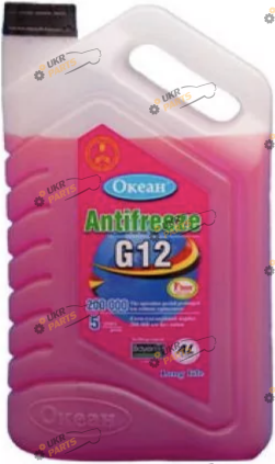 Антифриз Океан GRS-40 G12 красный 5 л (Я0000001554)