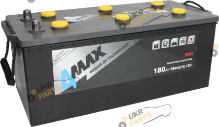 Грузовой аккумулятор 4Max SHD, L+ 950 А 180 Ач ( BAT180950LSHD4MAX)