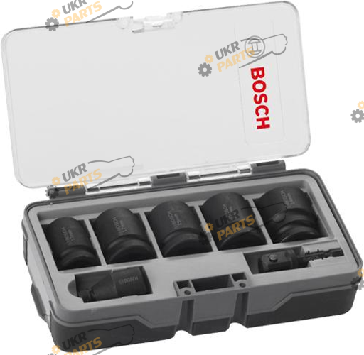 Набор ударных головок Bosch квадрат 1/4