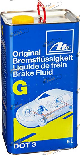 Тормозная жидкость Ate DOT 3 Brake Fluid G 5 л (03.9901-5303.2)