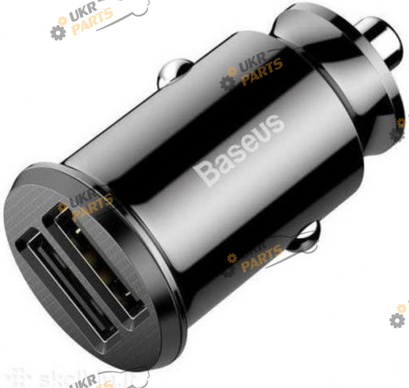 Зарядное устройство Baseus GRAIN PRO BLACK USB 4.8 А (CCALLP-01)