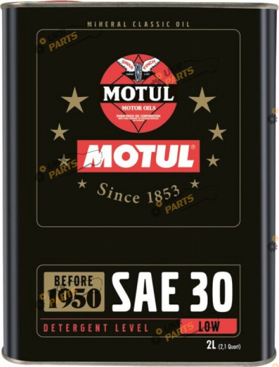 Моторное масло Motul Motor Oil 30 2 л (104509)