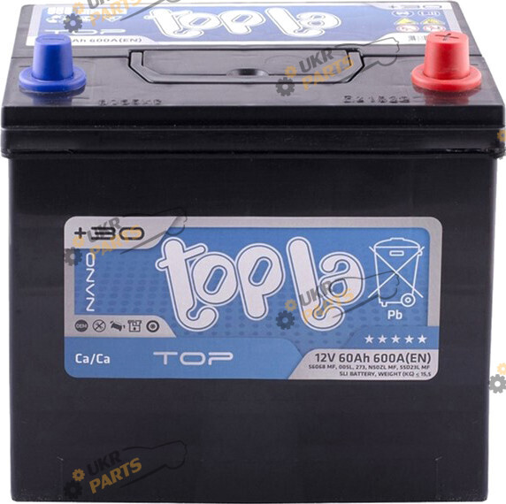 Автомобильный аккумулятор Topla Top/Energy Japan Euro (0) 56068 60 Ач (118 860)