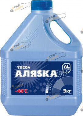 Тосол АЛЯSКА A40 G11 синий 3 л (5068)