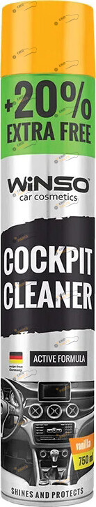 Полироль для торпеды Winso Cockpit Cleaner 0.75 л (870530)