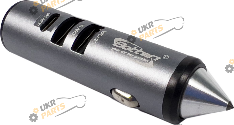 Зарядное устройство Bottari 2xUSB 1xTypeC 3.4A 