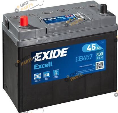 Автомобильный аккумулятор Exide Excell Asia 45 Ач (EB457)