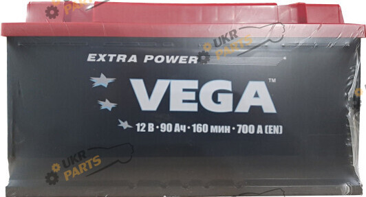 Автомобильный аккумулятор Vega 90 Ач (V90070013)