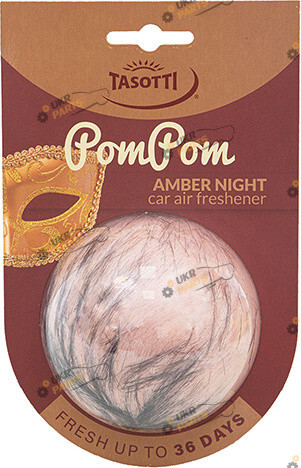Ароматизатор Tasotti POM POM | Темная ночь (102802)