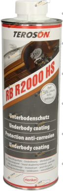 Антикор для днища Teroson RB R2000 HS white 1 л (TER RB R2000 HS WH 1L)