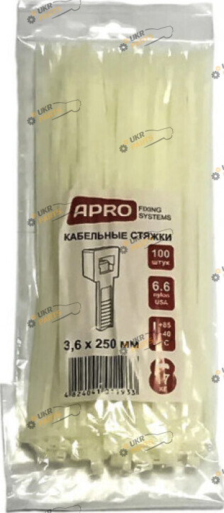 Набор стяжек Apro 100 штук (CT-W4250)