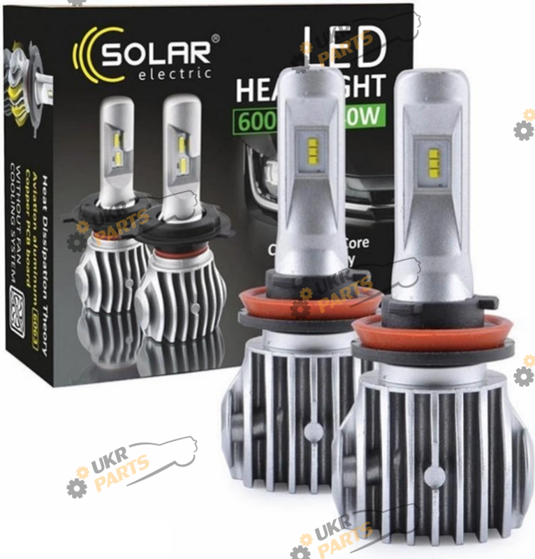 LED лампа SOLAR CANBUS 12/24V 6500K 6000Lm H1 50 Вт (8601)