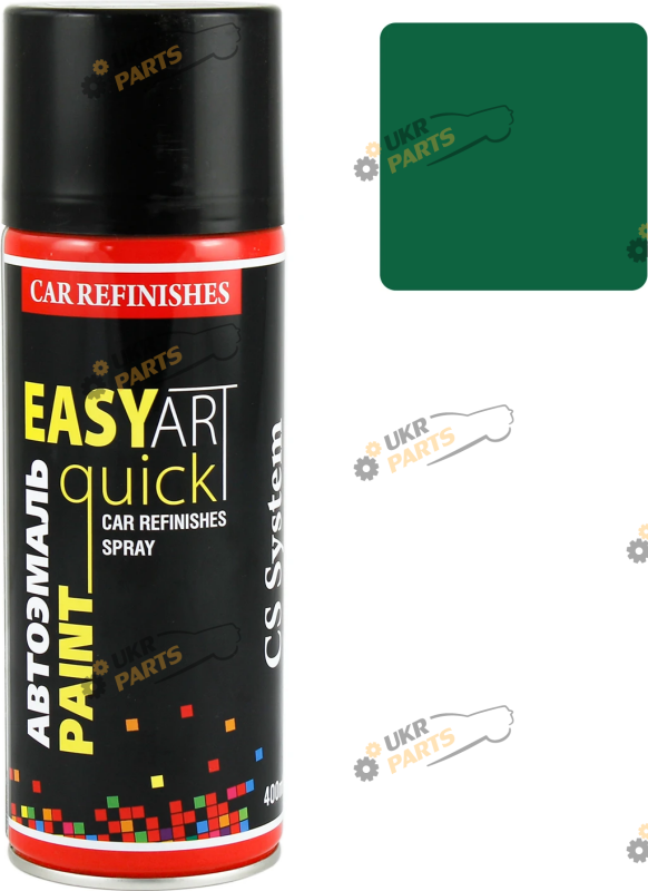 Аэрозольная краска CS System Easy Art Quick Paint 394 темно-зеленая 400 мл (CS1394)