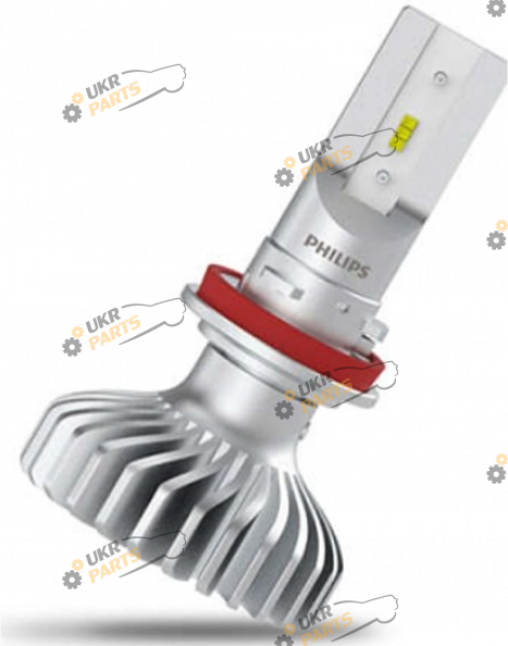 LED лампа Philips Ultion +200% H8/H11/H16 5800K H11 22 Вт (11362XUX2)
