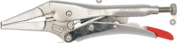 Клещи зажимные Yato удлиненные, L= 225 мм (YT-2460)
