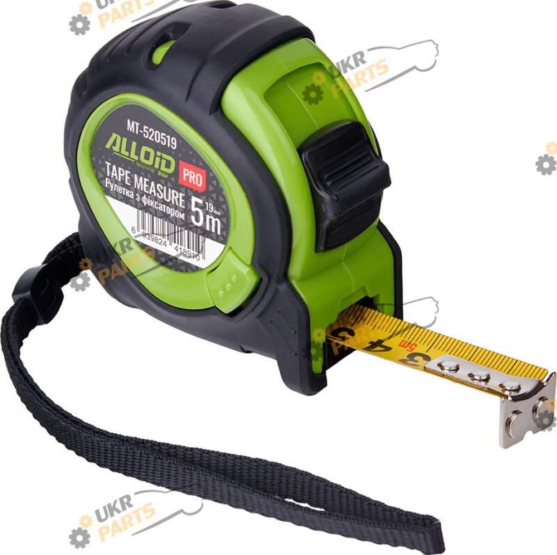 Рулетка Alloid з фіксатором Mt-520519 5м (Mt-520519)