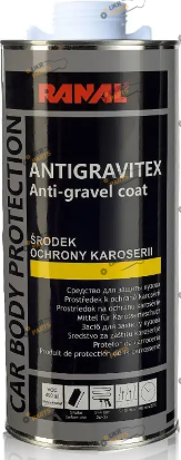 Антигравий для обработки пустот кузова Ranal Antigravitex HS серый 1 л (20132-1)