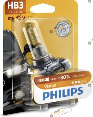 Галогеновая лампа Philips VIsion HB3 1 шт (9005 PR B1)