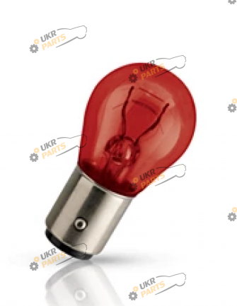 Лампочка габарита Philips PR21/5W 12V 21/5W BAW15d Red (12495CP)