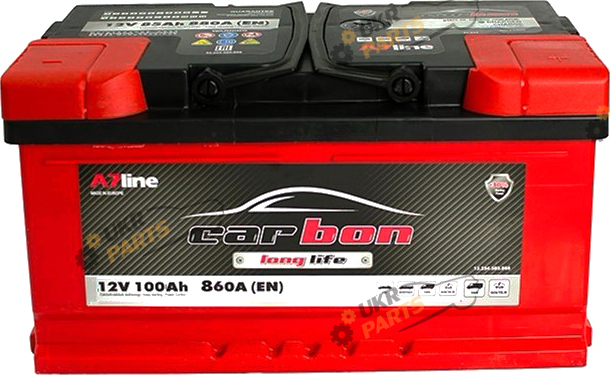 Автомобильный аккумулятор Carbon Euro_L4 короткий 100 Ач (CRB100-L4-00)