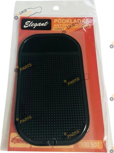 Антискользящий коврик Elegant 85х140мм черный (100 507)