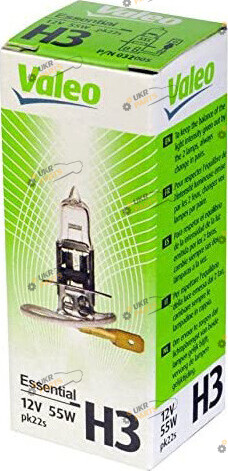 Галогеновая лампа Valeo ESSENTIAL H3 1 шт (032005)