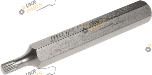 Бита JTC 10мм L-75мм SPLINE M5 удлиненная (1367505 JTC)