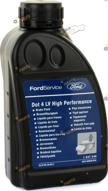 Тормозная жидкость Ford DOT 4 LV High Perfomance 0.5 л (1847946)