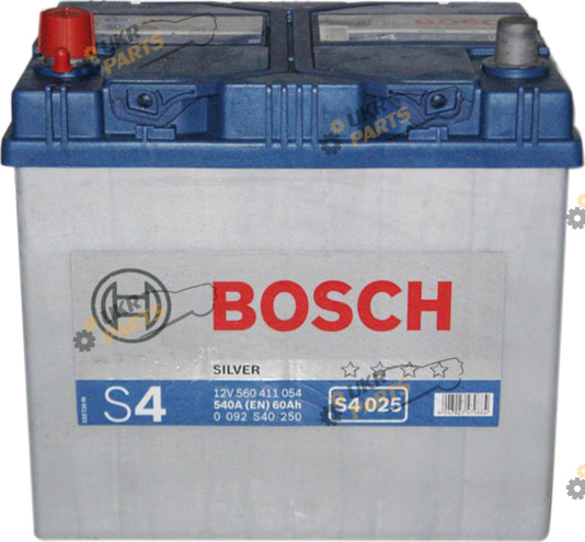 Автомобильный аккумулятор Bosch 6СТ-60 Asia 540 А 60 Ач (0092S30035)