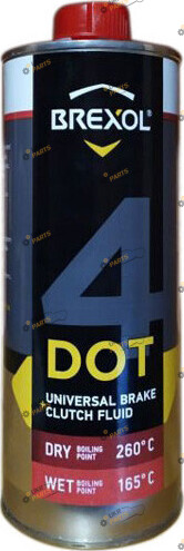 Тормозная жидкость Brexol DOT 4 0.5 л (antf-041)