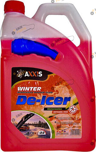 Жидкость омывателя готовая зимняя Axxis Арбуз -22 °C 4 л (48021110410)