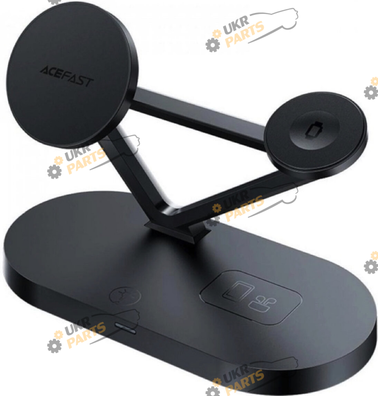 Зарядное устройство Acefast AFE9 DESKTOP 3-IN-1 безпровідний USB 2 А (AFE9)
