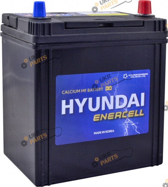 Автомобильный аккумулятор Hyundai Enercell Japan Тонкая клемма 38 Ач (42B19LH)