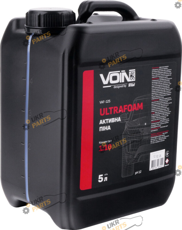 Пена для кузова Voin UltraFoam 1:8-1:12 5 л (VAF-125)