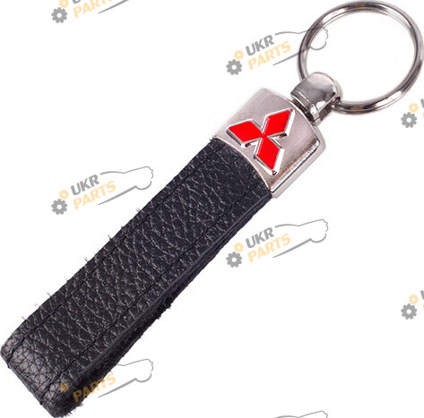 Брелок для авто Vitol MITSUBISHI кожа (29531)