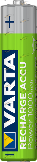 Аккумуляторная батарея Varta Rechargeable Accu 1000mAh ААA 1 шт. (ACCU AAA 1000)