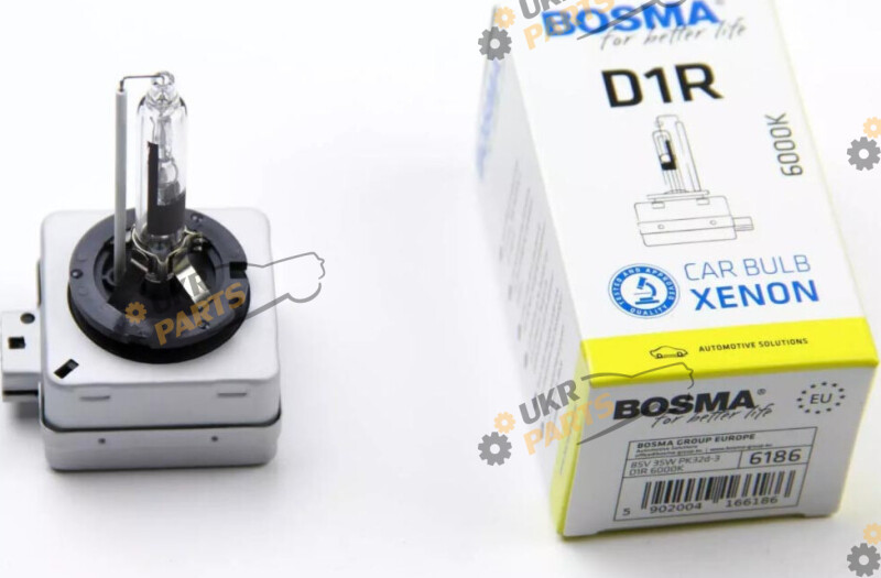 лампа Ксенон Bosma PK32D-3 2шт D1R 6000 K (6186D)