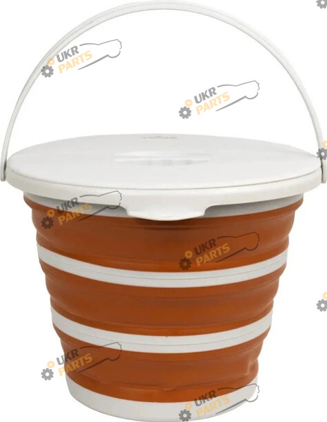 ведро складное Tribe 10 л Water Bucket Lid (T-FJ-0050-terracota)