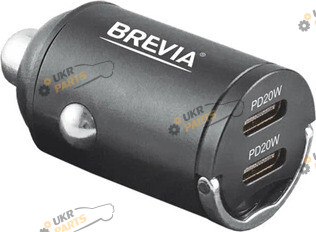 Зарядное устройство Brevia NanoMetal 40W USB (46040DCMB)