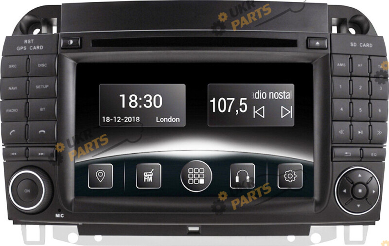 Штатная автомагнитола Gazer CM5007-W220 Mercedes-benz (27300)