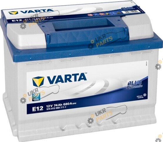 Автомобильный аккумулятор Varta Blue Dynamic (+/-) E12 74 Ач (574013068)