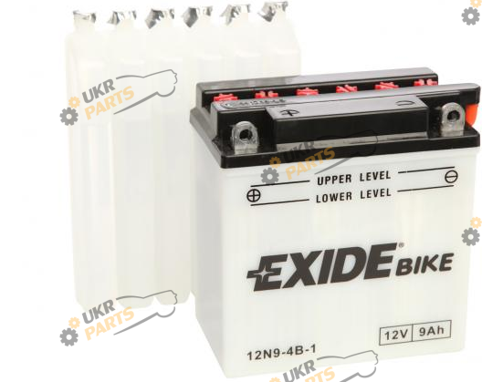 Мотоциклетный аккумулятор Exide 9 Ач (12N9-4B-1)