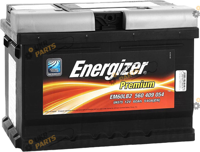 Автомобильный аккумулятор Energizer Premium 60 Ач (560 409 054)