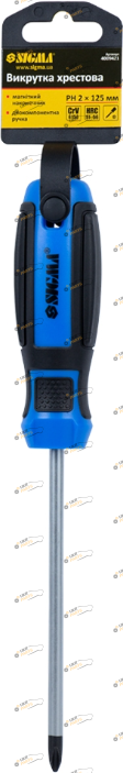 Отвертка Sigma Mega PH2 1 шт (4009421)