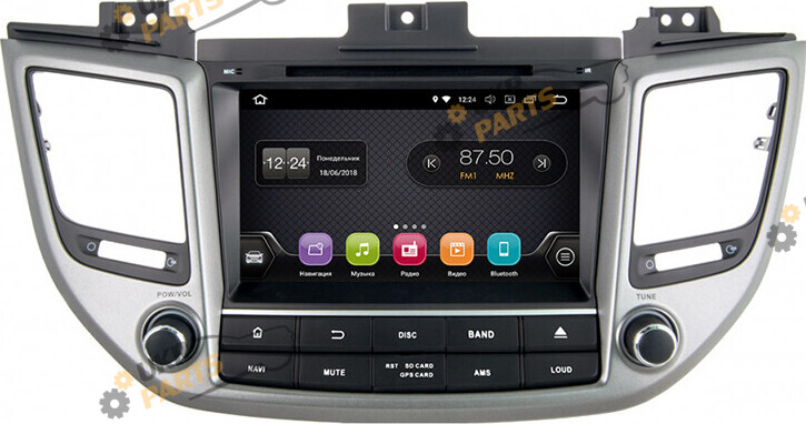Штатная автомагнитола Gazer CM5008-TL Hyundai (27056)