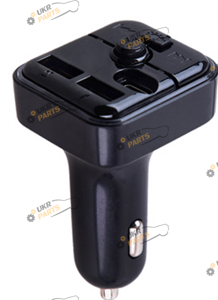 FM Трансмиттер Vitol 5в1 M4 12-24v Bluetooth (M4 (100))