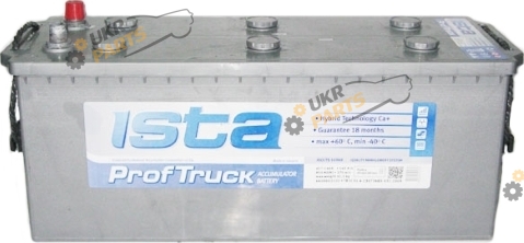 Грузовой аккумулятор ISTA ГРУЗОВОЙ PROFTRUCK 850 А 140 Ач (6400502)