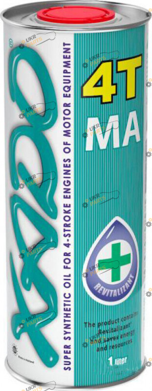 Моторное масло Xado Atomic Oil Super Synthetic 4T MA 10W-40 1 л (XA 20132)