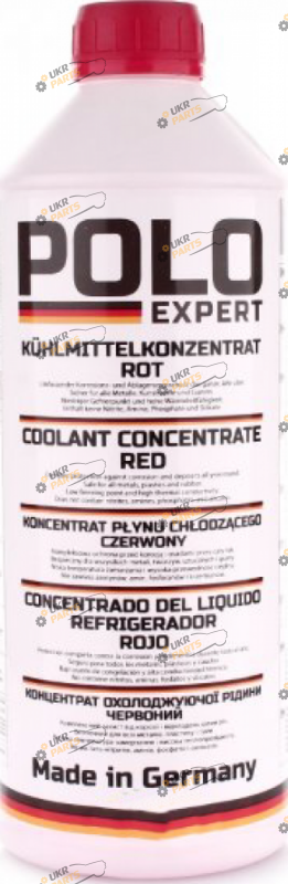 Концентрат антифриза Polo Expert CT12+ G12+ красный 1.5 л (7766)